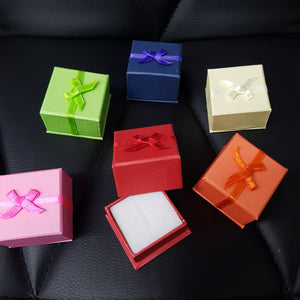 GIFT BOX FOR RING 4*4*2H CM 1PC