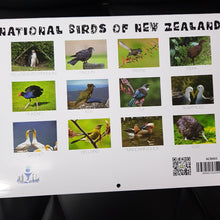 Load image into Gallery viewer, 2024 CALENDAR A4 NZ BIRD
