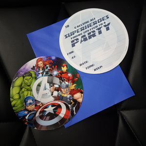 AVENGERS PARTY ITEMS