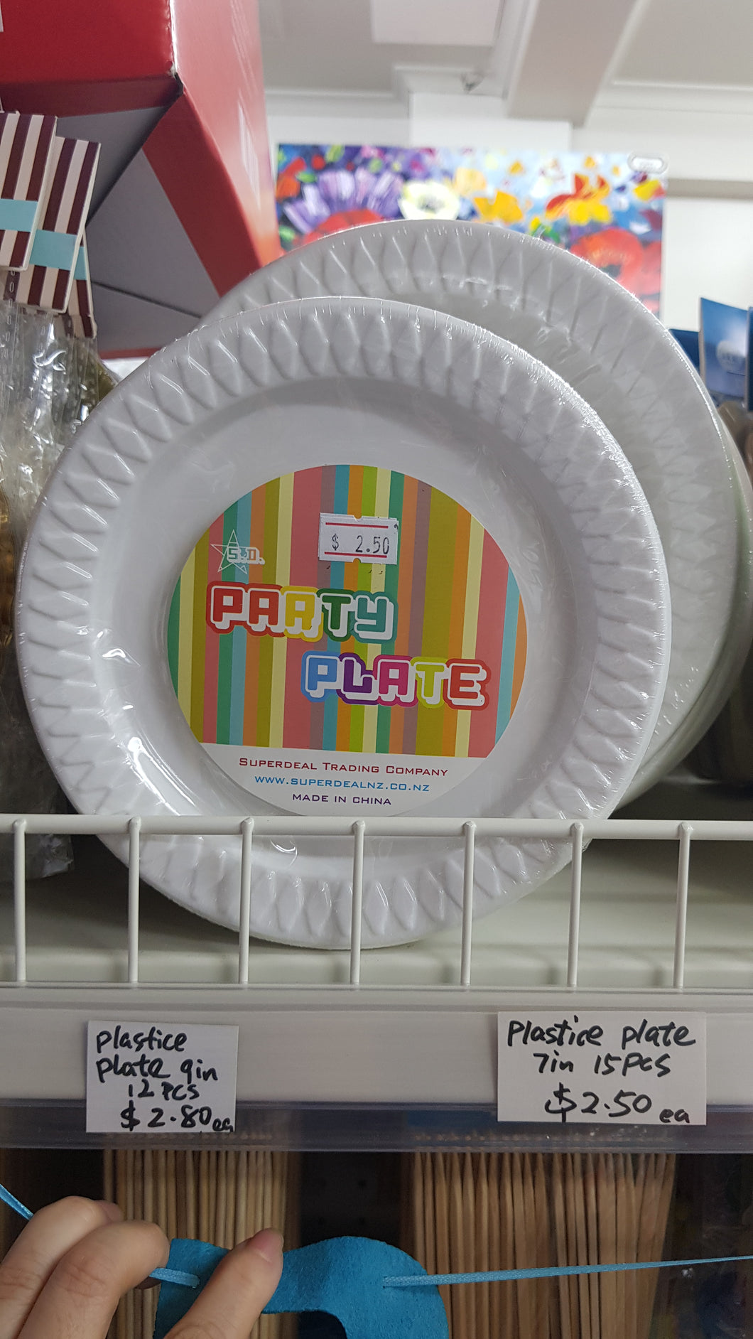 Paper plate 7in 15pc