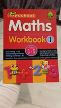 Load image into Gallery viewer, PRE-SCHOOL MATHS WORKBOOK 1 AGE 3-5
