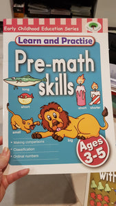 LEARN & PRACTISE PRE-MATH SKILLS AGE 3-5