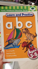 Load image into Gallery viewer, LEARN &amp; PRACTISE abc AGES 3-5
