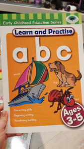 LEARN & PRACTISE abc AGES 3-5