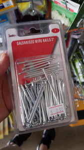 GALVANISED WIRE NAILS 2" 200G