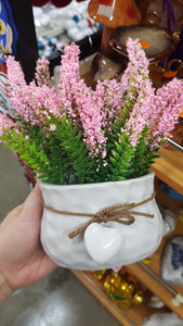 Flower in the pot 18cm h*11cm w