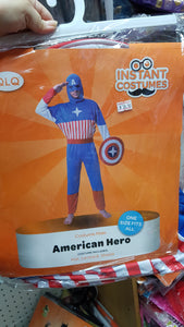 AMERICAN HERO COSTUME ADULT