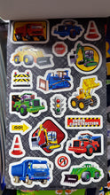 Load image into Gallery viewer, Sticker Pad Vehicles 130pcs
