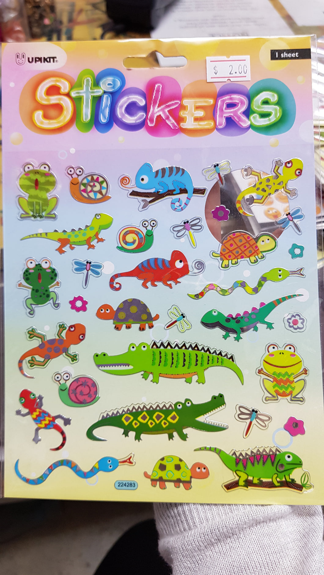 Stickers reptiles
