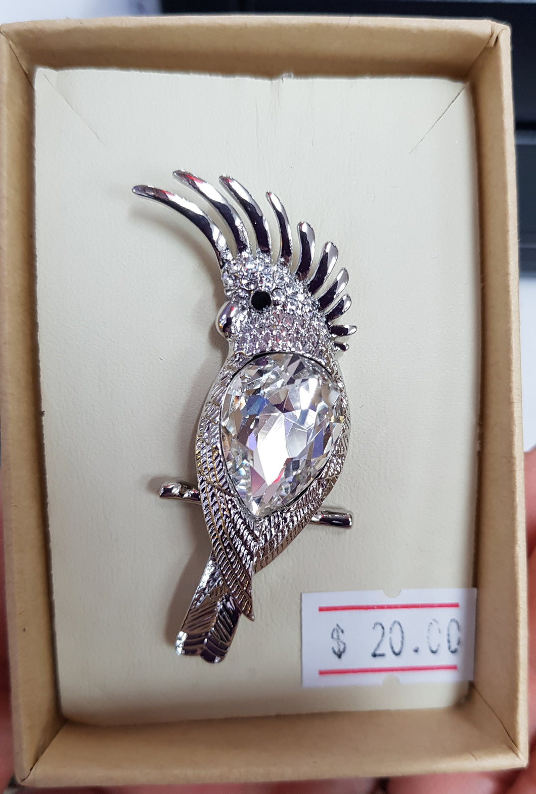 Parrot brooch 5.5*2cm
