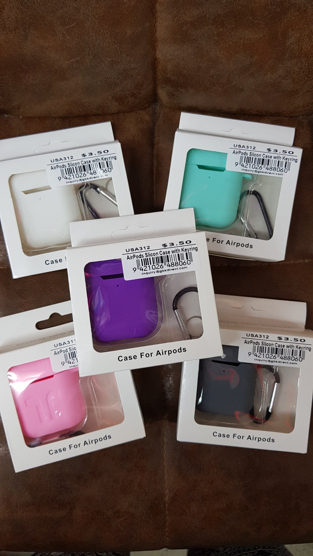 AIRPOD SILICON CASE 1PC