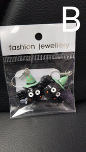 HALLOWEEN EARRINGS 1PAIR