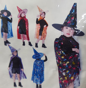 CHIDREN WITH CLOAK WITH HAT 70CM