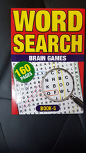 Load image into Gallery viewer, WORD SEARCH PUZZLE BOOK 150PG A5
