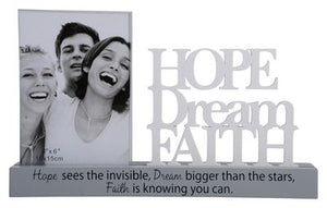Hope/Dream/Faith Frame 28*5*17cm