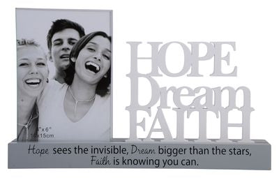 Hope/Dream/Faith Frame 28*5*17cm