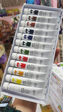 Load image into Gallery viewer, WATER COLOUR PAINT SET 12ML 12PK
