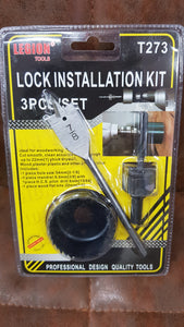 Lock installation kit 3pcs