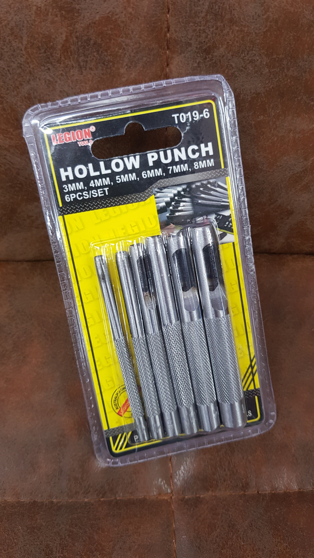 Hollow punch 6pcs set
