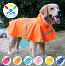 Load image into Gallery viewer, Dog raincoat waterproof snow denfence
