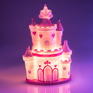Princess castle table lamp