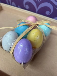 EASTER EGG CRATE WITH EGGS 6PK
