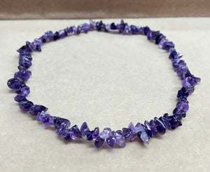 AMETHYST NECKLACE OR BRACELET