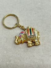 Load image into Gallery viewer, KEYRING GOLD LOCKET ELEPHANT
