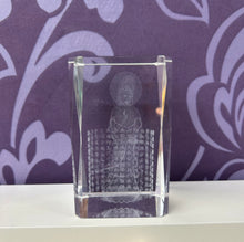Load image into Gallery viewer, CRYSTAL BUDDHA 8*5CM
