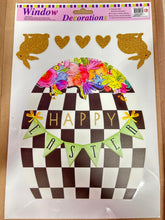 Load image into Gallery viewer, EASTER GLITTER STICKER 20*30CM 1PC
