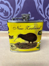 Load image into Gallery viewer, KIWI NEW ZEALAND HIP FLASK
