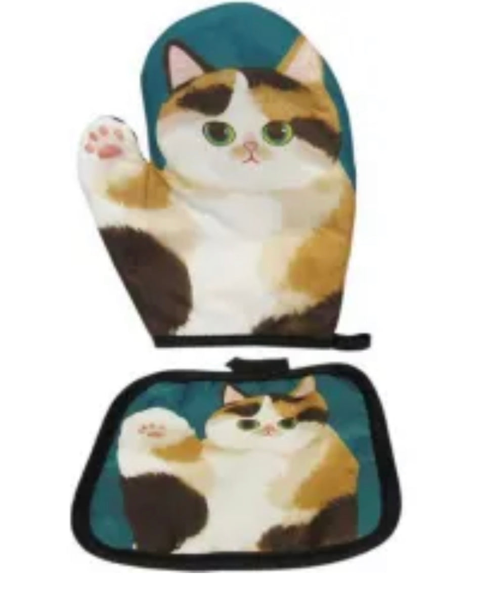 HOLDER CAT COLLECTION GREEN