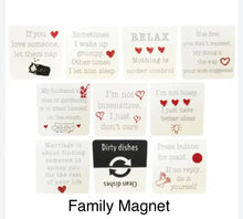 Load image into Gallery viewer, FAMILY MAGNET DISHWASHER 10CM 1PC
