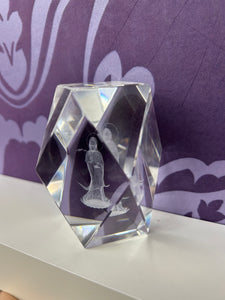 CRYSTAL BUDDHA 8*5CM