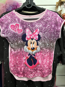 KIDS T SHIRT MINNIE SIZE 10/12