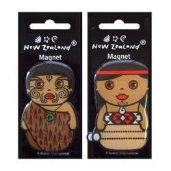 Magnet NZ Icons Girl & Boy 2asst